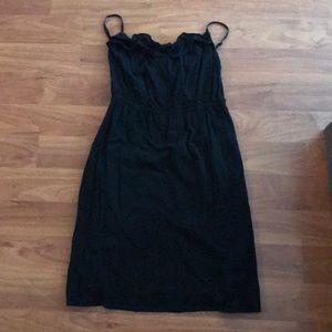Black cloth dress
